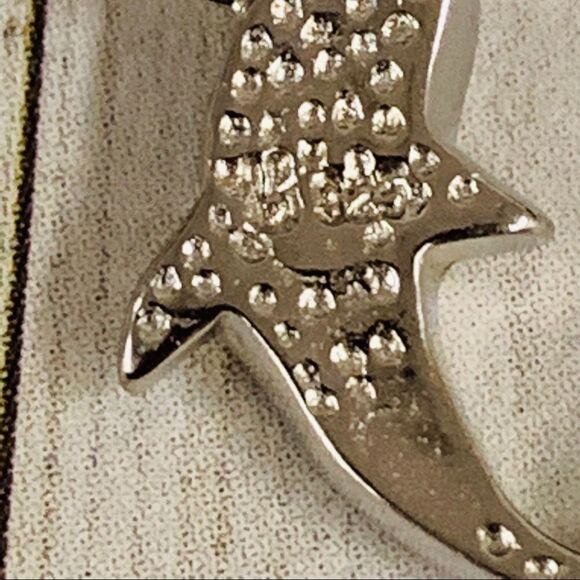 Sterling Silver Opal Dolphin Necklace - Picture 3 of 4